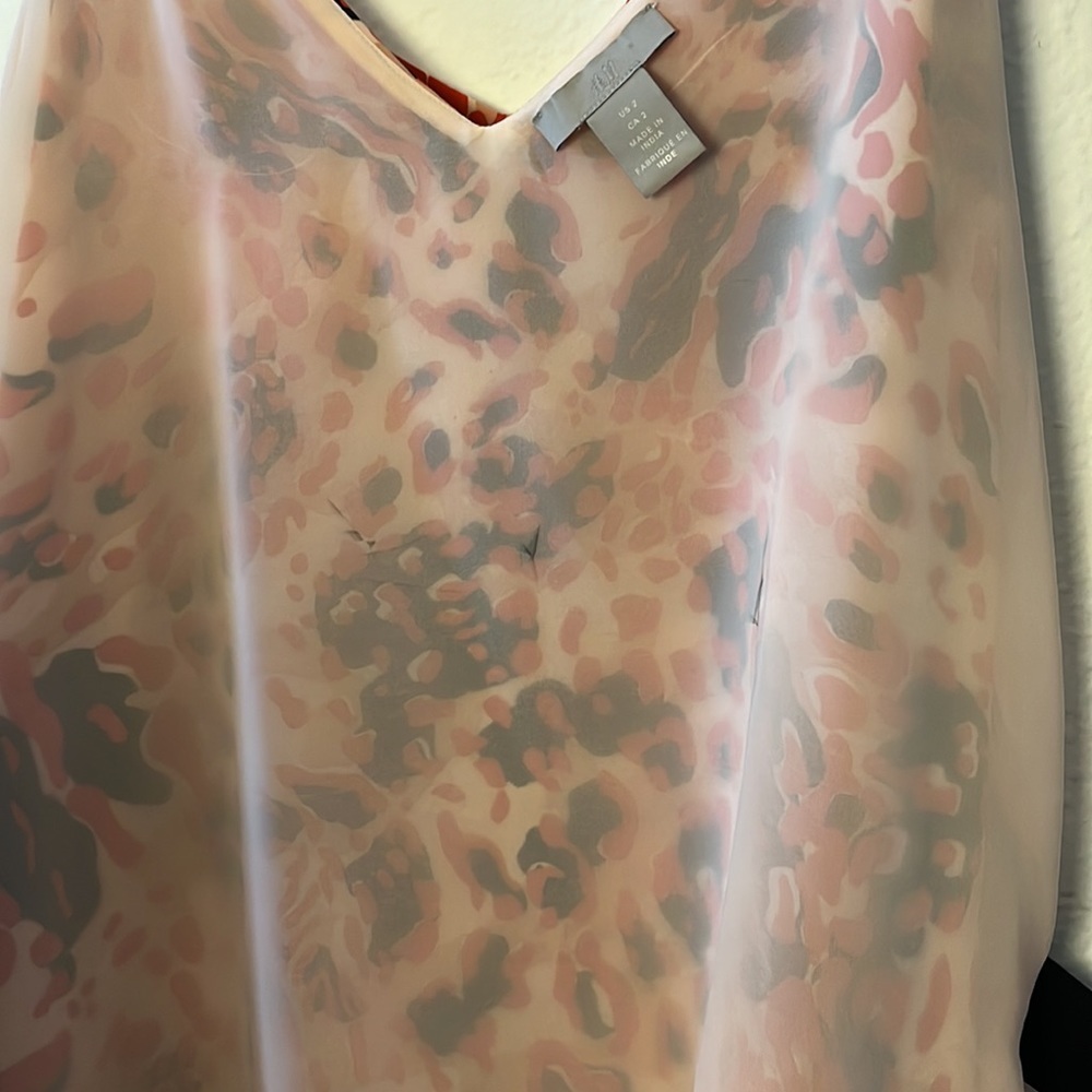 Pink Print H&M Tank - Picture 4 of 4